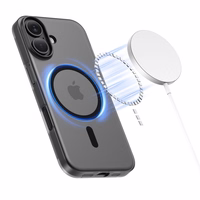 Tech-Protect MagSlim Magnetinis dėklas telefonui iPhone 17 - matinė juoda