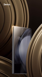 "Benks" grūdintas stiklas "Warrior HD", skirtas "Samsung Galaxy Z Fold 6", juodos spalvos