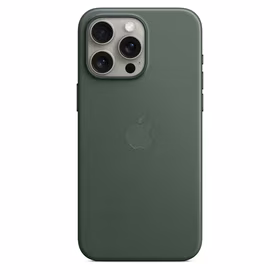 APPLE FINEWOVEN DĖKLAS MT503ZM/A IPHONE 15 PRO MAX EVERGREEN ATIDARYTAS PAKUOTĖ