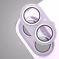 Etteri full camera lens guard for iPhone 17 rožinis