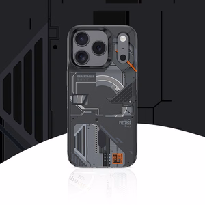 Чехол Benks Dynamic Magnetic Mecha (D069) для Iphone 17 Pro, черный (кнопка управления камерой)
