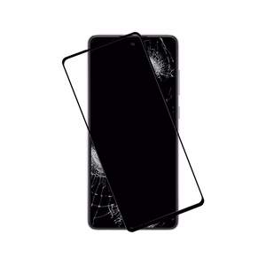 Crong 7D Nano Flexible Glass 9H visą ekraną dengiantis hibridinis apsauginis stiklas, skirtas Samsung Galaxy A72