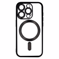 Metalinis Magnetinis dėklas Iphone 13 juodas