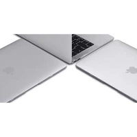 Tech-Protect SmartShell dėklas MacBook Air 13" M2 / M3 / 2022-2024 - Skaidrus-blizgantis