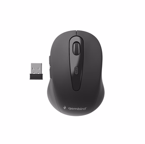 Gembird MUSW-6B-01 biuro pelė dešinei rankai RF belaidė optinė 1600 DPI