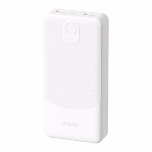 Išorinė baterija Dudao K10Pro balta 20000mAh (QC3.0)