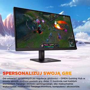 HP OMEN žaidimų monitorius su 27 colių QHD 180 Hz ekranu – 27q G2