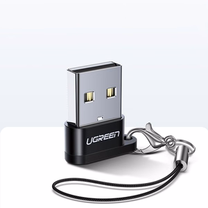 Ugreen US280 50568 USB-C 3.1 (lizdas) / USB-A 2.0 (kištukas) adapteris juodas