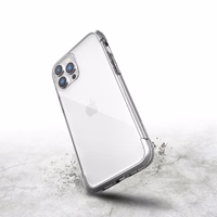 Raptic X-Doria Air dėklas telefonui iPhone 14 Pro Max šarvuotas sidabrinis