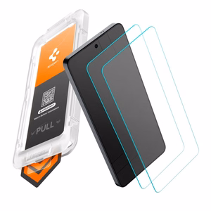 Spigen Glas.Tr Ez Fit Pro HD grūdintas stiklas 2 vnt. skirta Samsung Galaxy S26 skaidrus