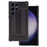 Armor Carbon dėklas telefonui Samsung Galaxy S23 Ultra juodas