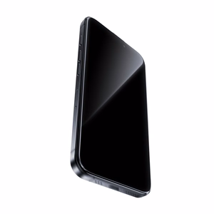 Benks grūdintas stiklas Glass Warrior su safyro danga, skirtas iPhone 14 Pro Max/15 Plus/16 Plus, juodas