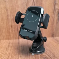 Blavec Car laikiklis BHC-03 15W with induction charging to windshield (BHC03-WIB) juodas