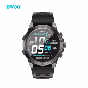 BWOO išmanusis laikrodis WA-08 1.43" AMOLED juodas