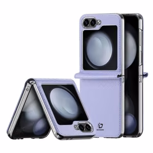 Dėklas Dux Ducis Bril Samsung F741 Z Flip6/F761 Z Flip7 FE violetinis