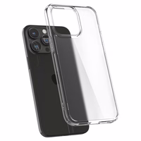 Spigen Ultra Hybrid dėklas telefonui iPhone 15 Pro - skaidrus matinis