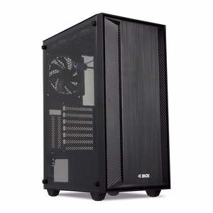 iBox CETUS 906 Midi Tower juodas kompiuterio korpusas