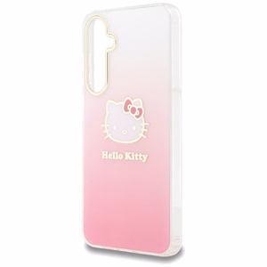 Hello Kitty IML Gradientinis Electrop Kitty Head dėklas telefonui skirtas Samsung Galaxy A55 - rožinis