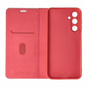 Wonder Frame Dėklas telefonui Samsung Galaxy M35 5G raudonas