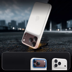Spigen Optik Pro XL GLAS.TR EZ FIT grūdintas stiklas, skirtas iPhone 18 Pro Max, tamsiai vyšninės spalvos