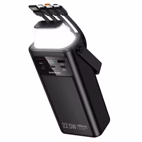 Išorinė baterija Power Bank Borofone BJ65 22.5W 30000mAh juoda