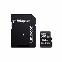 Goodram M1AA-0640R12 atminties kortelė 64 GB MicroSDXC Klasės 10 UHS-I