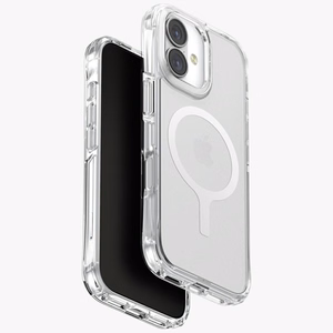 Uniq LifePro Xtreme Magclick зарядный чехол iPhone 17 - прозрачный с блестками