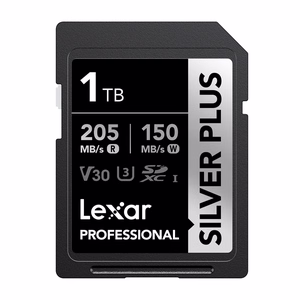 Lexar Professional Silver Plus SDXC 1TB atminties kortelė