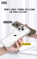 Dėklas HDD Clear MagSafe Case Apple iPhone 13/14 skaidrus