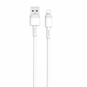 XO laidas NB-Q166 USB - Lightning 1,0 m 5A, baltas