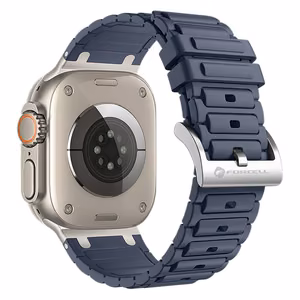 FORCELL F-DESIGN FA06 silikoninis dirželis APPLE laikrodžiui 38 / 40 / 41 mm mėlynas