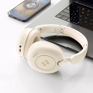 Bluetooth ausinės Havit H655BT PRO (smėlio spalvos)