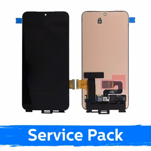 Ekranas skirtas Samsung S911 S23 juodas (Service Pack) (NF version)