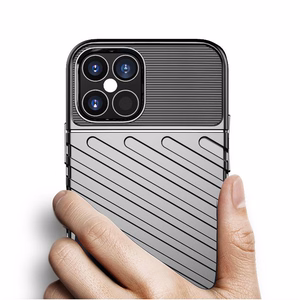 Thunder dėklas telefonui Xiaomi Redmi Note 12 5G/Poco X5 juodas
