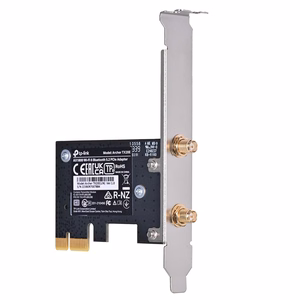 TP-Link AX1800 Wi-Fi 6 Bluetooth 5.2 PCIe adapteris