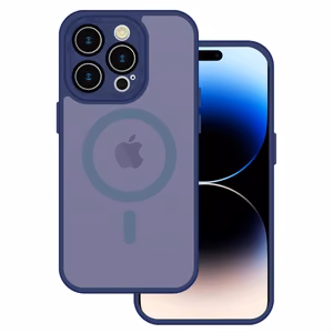 Tel Protect Magmat Dėklas Iphone 15 Pro tamsiai mėlynas