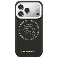 Karl Lagerfeld K Head Point Logo MagSafe Case for iPhone 17 Pro Max - Black