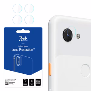 Hibridinis stiklas 3MK Hibridinis stiklas kameros GOOGLE PIXEL 3A skirtas kamerai 4 vnt.