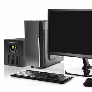 Qoltec 53770 nepertraukiamo maitinimo resursai (UPS) „Line-Interactive“ 1,5 kVA 900 W 2 AC išvestis(ys / čių)