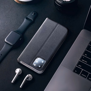 SENSITIVE knygutės dėklas XIAOMI Redmi Note 15 PRO 5G juodas