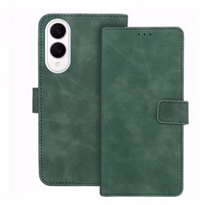 Flip case for Samsung S25 EDGE Tender Book green