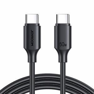 USB Laidas Joyroom S-CC060A9 juodas Type-C / Type-C 100cm (iki 60W)