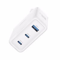 XO wall charger CE35 PD 100W 2x USB-C 1x USB white