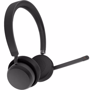 Lenovo 4XD1Q30302 belaidės ausinės su mikrofonu, su lankeliu, skambučiams/muzikai, Bluetooth, juodos