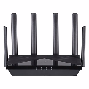 Cudy LT700 belaidis maršrutizatorius Gigabit Ethernet dviejų dažnių (2.4 GHz / 5 GHz) 4G juodas