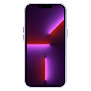 Dėklas (m) telefonui MagSafe odinis iPhone 15 Plus - violetinis