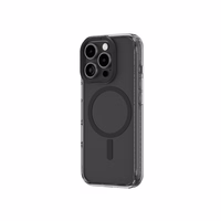 AmazingThing Titan Pro Mag dėklas su magnetiniu žiedu iPhone 16 Pro - juodas
