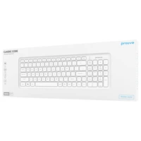 Proove wireless keyboard Classic Code white