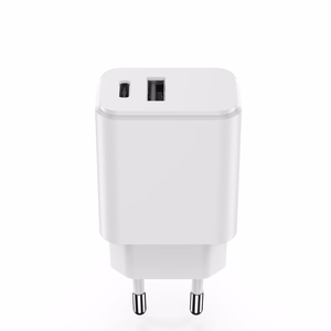 "Setty" įkroviklis 1x USB + USB-C 3A 20W, baltas