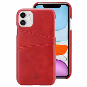 Crong Neat Cover - iPhone 11 Pro dėklas with Pockets (raudonas)